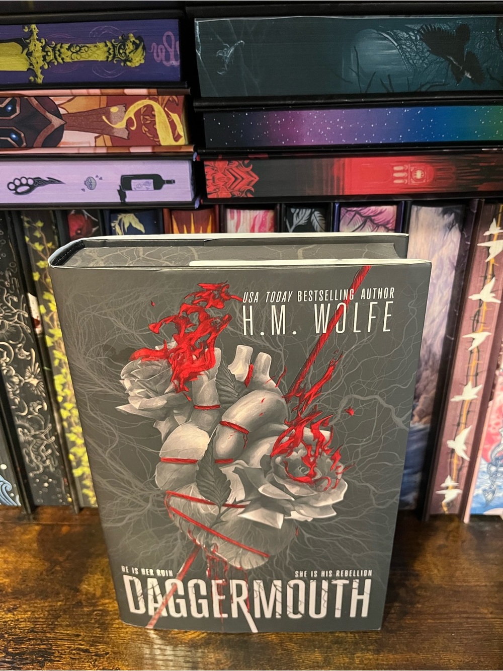 Daggermouth by H.M. Wolfe Deluxe
Hardcover